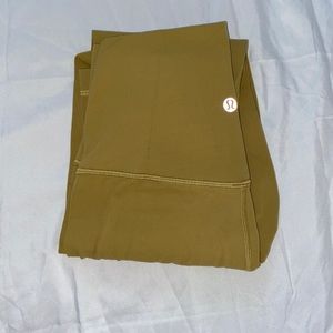 ALIGN GREEN LULULEMON LEGGINGS WORN ONCE